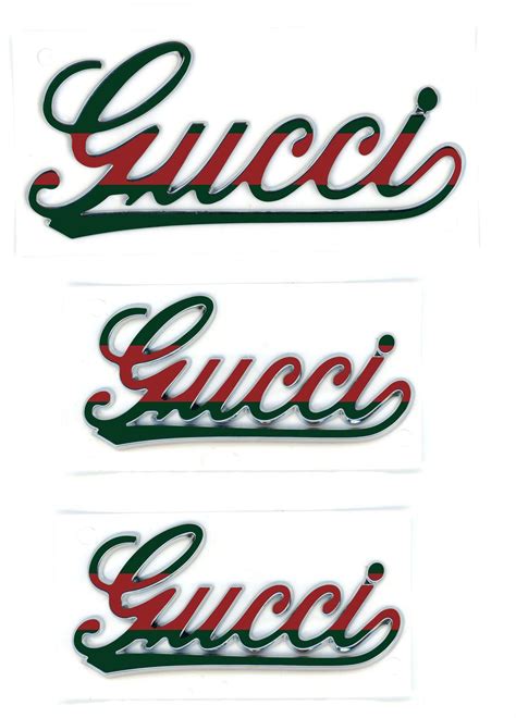 Gucci stickers for car 